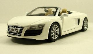 Audi R8 Spyder Convertible 124 scale 7.5 diecast model car New by 