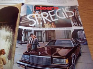 1979 Dodge St. Regis dealer brochure