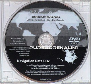   09 SUBURBAN LT LTZ SILVERADO LS HYBRID NAVIGATION DISC MAP CD DVD