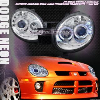   PROJECTOR HEAD LIGHTS LAMP SIGNAL 03 05 DODGE NEON (Fits Dodge Neon