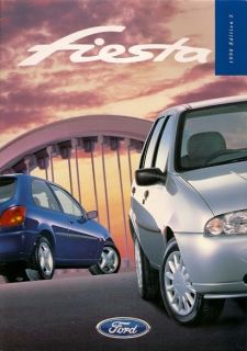 Ford Fiesta Mk4 1998 99 UK Market Sales Brochure Ghia Zetec LX Zetec 