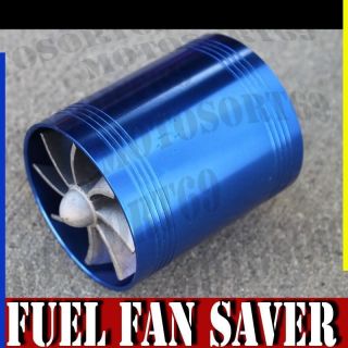 MIT Eagle Dodge Dual Supercharger Fuel Saver Fan Blue (Fits Nitro)
