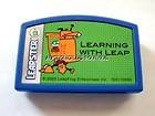 LEAPFROG LEAPSTER LEARNING WITH LEAP GAME CARTRIDGE LEAP FROG 2 LMAX