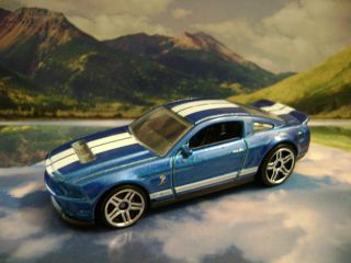 2010 FORD SHELBY GT500 2010 HOT WHEELS NEW MODELS SERIES BLUE
