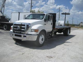 Ford  Other Pickups XL 2004 Ford F 650 20 Flatbed Dump   Diesel   6 