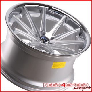 20 LEXUS GS300 GS400 GS430 GS ROHANA RC10 CONCAVE SILVER STAGGERED 