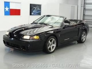 Ford  Mustang SUPERCHARGED 2003 FORD MUSTANG SVT COBRA CONVERTIBLE 