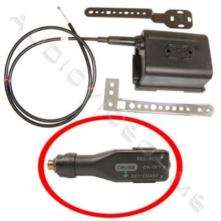 Rostra 250 1223 Universal Cruise Control Kit + 250 3743 Right Hand 