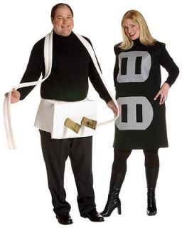 ADULT PLUG AND SOCKET DRESSING UP HUMOUR COUPLES COSTUMES XL FANCY 