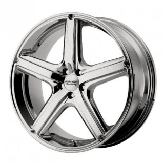 17 inch maverick chrome wheels rims 5x4.25 5x108 lincoln ls mk vlll 