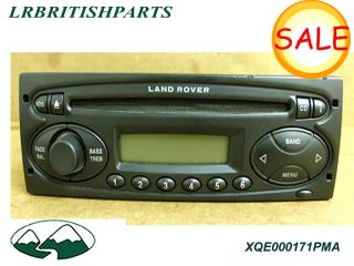 LAND ROVER RADIO WITH CD PLAYER FOR FREELANDER XQE000171PMA