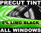 Hummer H3T 09 10 PreCut Window Tint  Limo 5% VLT Film
