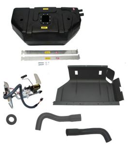 1987 1995 Jeep Wrangler YJ Plastic Gas Tank Kit w/ fuel injection and 