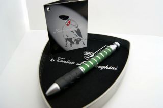 TONINO LAMBORGHINI PISTON Green Collection Brand New Ballpoint Pen w 