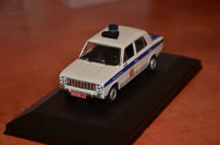 Rare  Lada Vaz 2101 Russian Police Car 1/43 Custom Made 