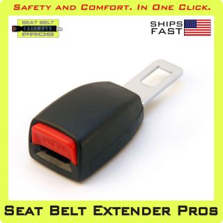 Click In Seat Belt Extender Type B, 1 tongue black