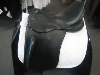 Used County Perfection Dressage Saddle 17.5 Black