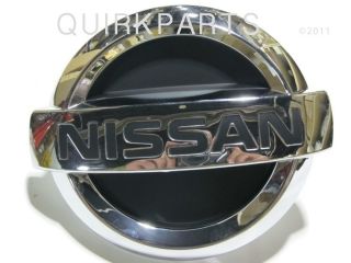 2004 2006 Nissan Altima Front Grille Emblem Chrome NISSAN Logo 