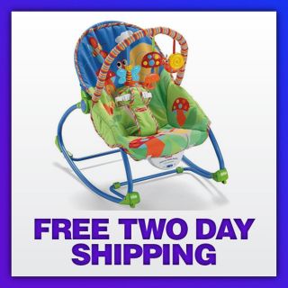 NEW Fisher Price Infant To Toddler Rocker   Machine washable Pad (Bug 