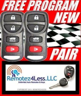   NISSAN INFINITI REPLACEMENT REMOTE KEY KEYLESS ENTRY FOB (Fits Nissan