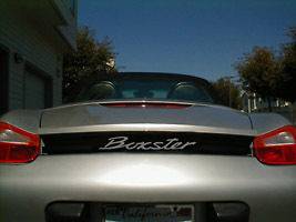 Porsche Boxster spoiler wing decal / sticker 1997 2002 *OCTOBER SALE*