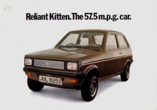 Reliant Kitten Hatch Estate 1977 82 Original UK Sales Brochure No. KIT 