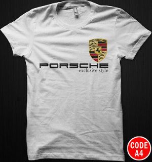 Porsche Sport Car original Logo T shirt All Size S 2XL 04