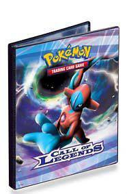Pokemon Action Flipz Series one collection album with 17 cards
