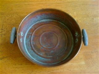 Vintage Copper Pan, Collectibles,Metalware,Antiques,Cook,Chef,Copper 