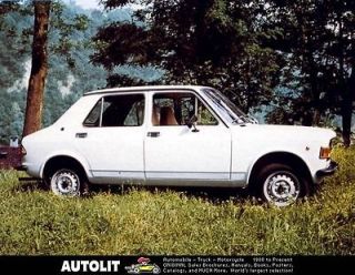 1975 ? Zastava Fiat 1100S Factory Photo