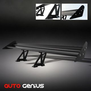 TYPE I 52 BLACK DOUBLE DECK LIGHT WEIGHT ALUMINUM GT WING REAR 
