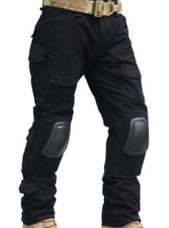 AIRSOFT TACTICAL PANTS TROUSERS SWAT BLACK KNEE PAD 32   34 Crye 