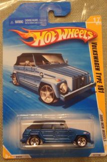   # 17 Mint on Card VW 181 Volkswagen Thing Convertible Truck Blue