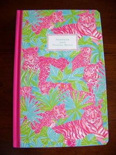 New Lilly Pulitzer Mee ow The Cats Meow Address Book  Great gift