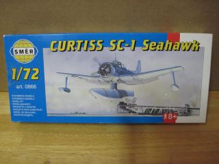 SMER Curtiss SC 1 Seahawk 1/72 Scale Airplane Model Kit