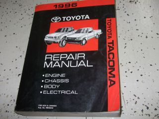 Toyota Tacoma repair manual in Toyota