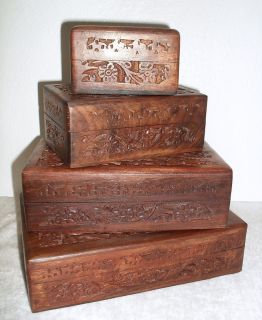 large wooden box in Antiques