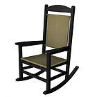 Polywood Presidential Rocking Chair with Weave