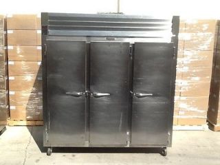   FREEZER, USED, 3 DOOR ON CASTERS, WORKS PERFECT, 