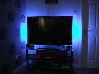 LED Ambient Light kit for TV, mood light kit White, Red, Blue or Green