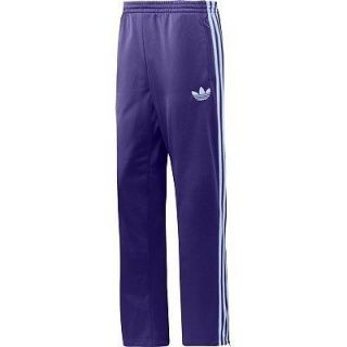 New Purple Adidas Originals Firebird Track Mens Pants Size S, M, L 