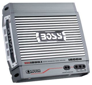 BOSS NX1800.1 1800 Watt 1 Channel MOSFET Amp Car Stereo Power 