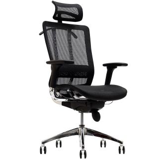 LexMod Future Office Chair with Headrest with Black Frame