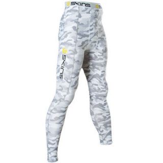   Long Tight Mens Size Extra Large in White Camo XL Compression Run