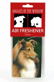 Air Freshener (1) New in Package Citrus Scent Sheltie/Shetla​nd 