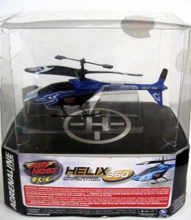 Air Hogs R/C Remote Control Blue Helicopter Helix 360 Adrenaline 