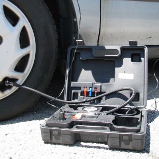   Roadside Auto Car Flat Tire Wheel Repair Air Compressor Pump Light Kit