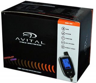 Avital 5303 Security/ Remote Start with Keyless Entry 2 Way Pager