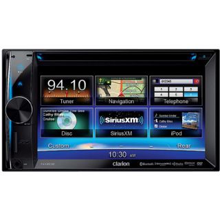 Clarion NX602 6.2 Double Din Navigation w DVD, Bluetooth, Ipod 