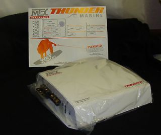 MTX THUNDER TM 904 MARINE/BOAT AUDIO STEREO CLASS A/B 4 CHANNEL 